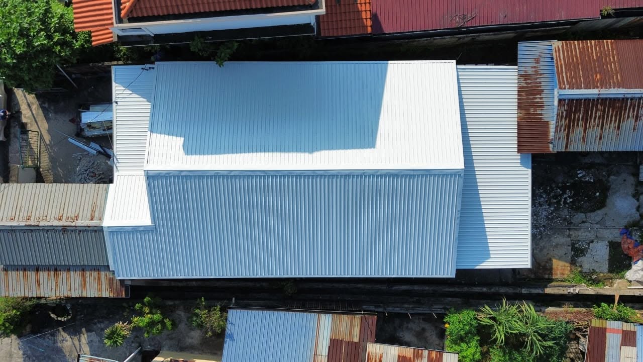 Completed roof reconstruction in Seri Kembangan
