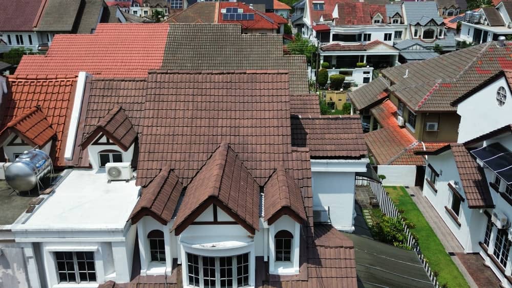 USJ 5 roof before structural alteration